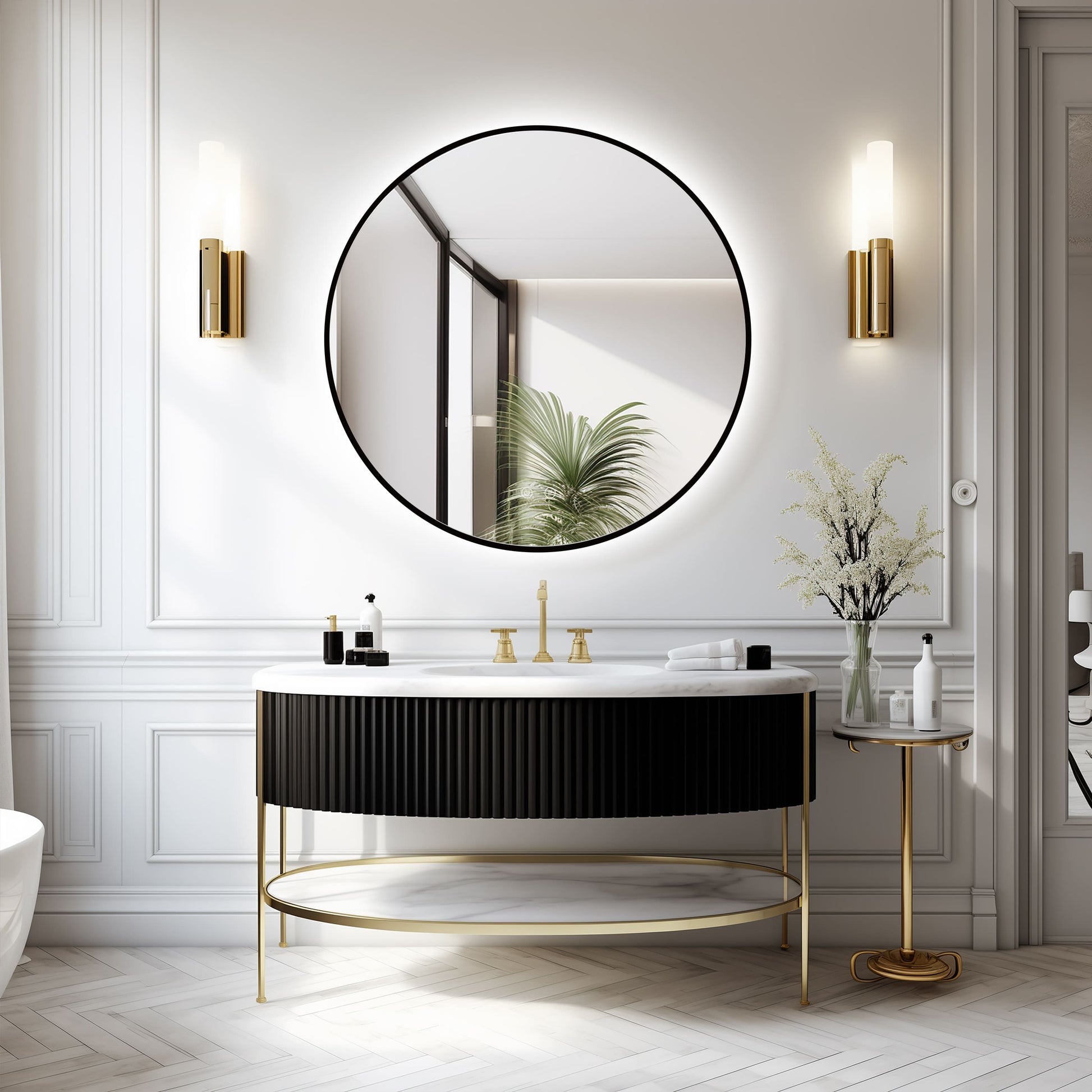 Lustro LED Ares Black