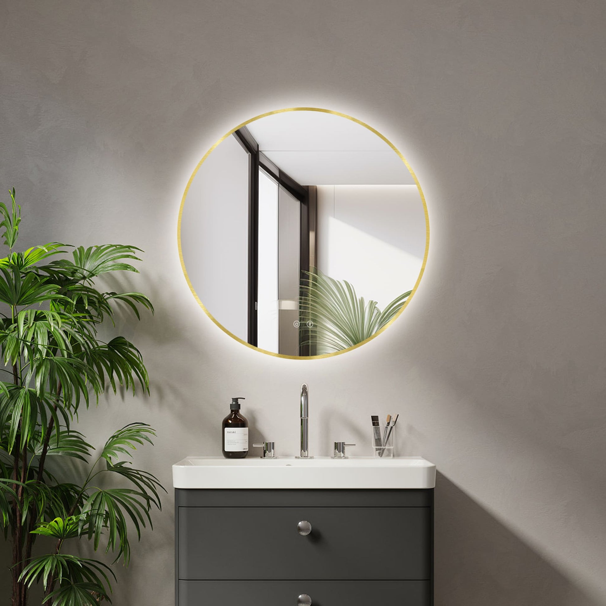 Lustro LED Ares Gold