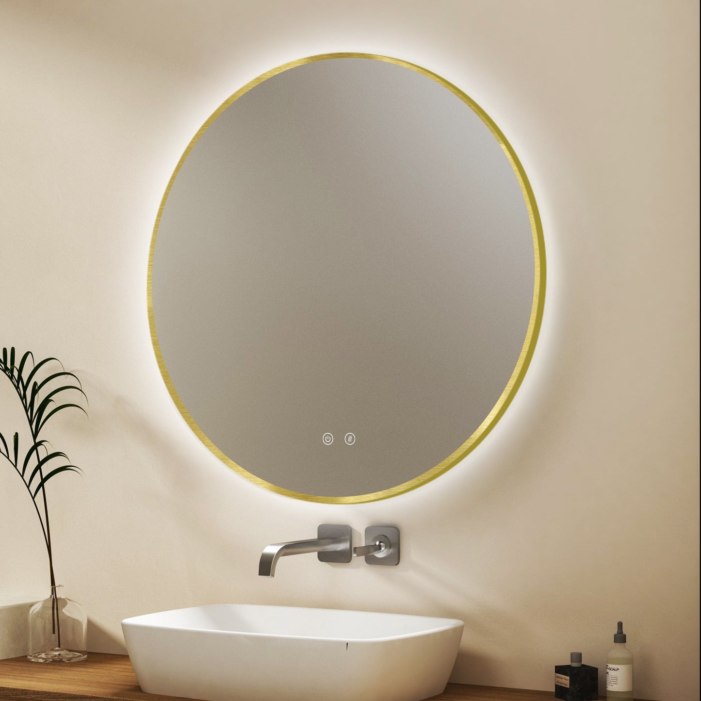 Lustro LED Ares Gold