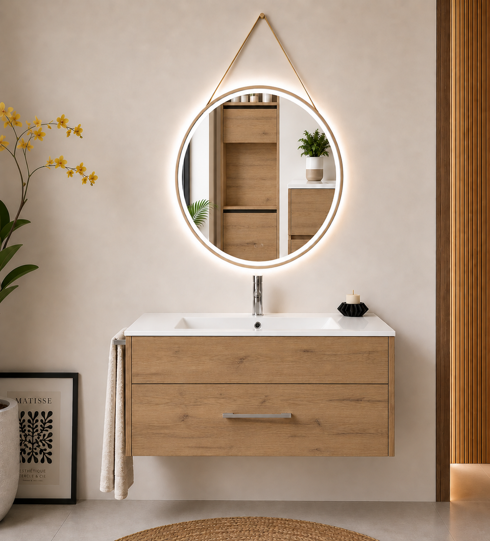 Meble łazienkowe FLORENCIA z umywalką · Estepa