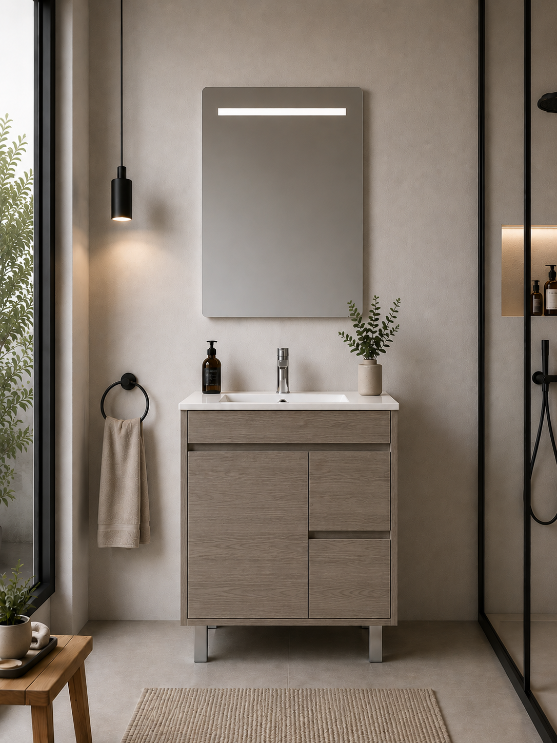 Meble łazienkowe ISQUIA z umywalką