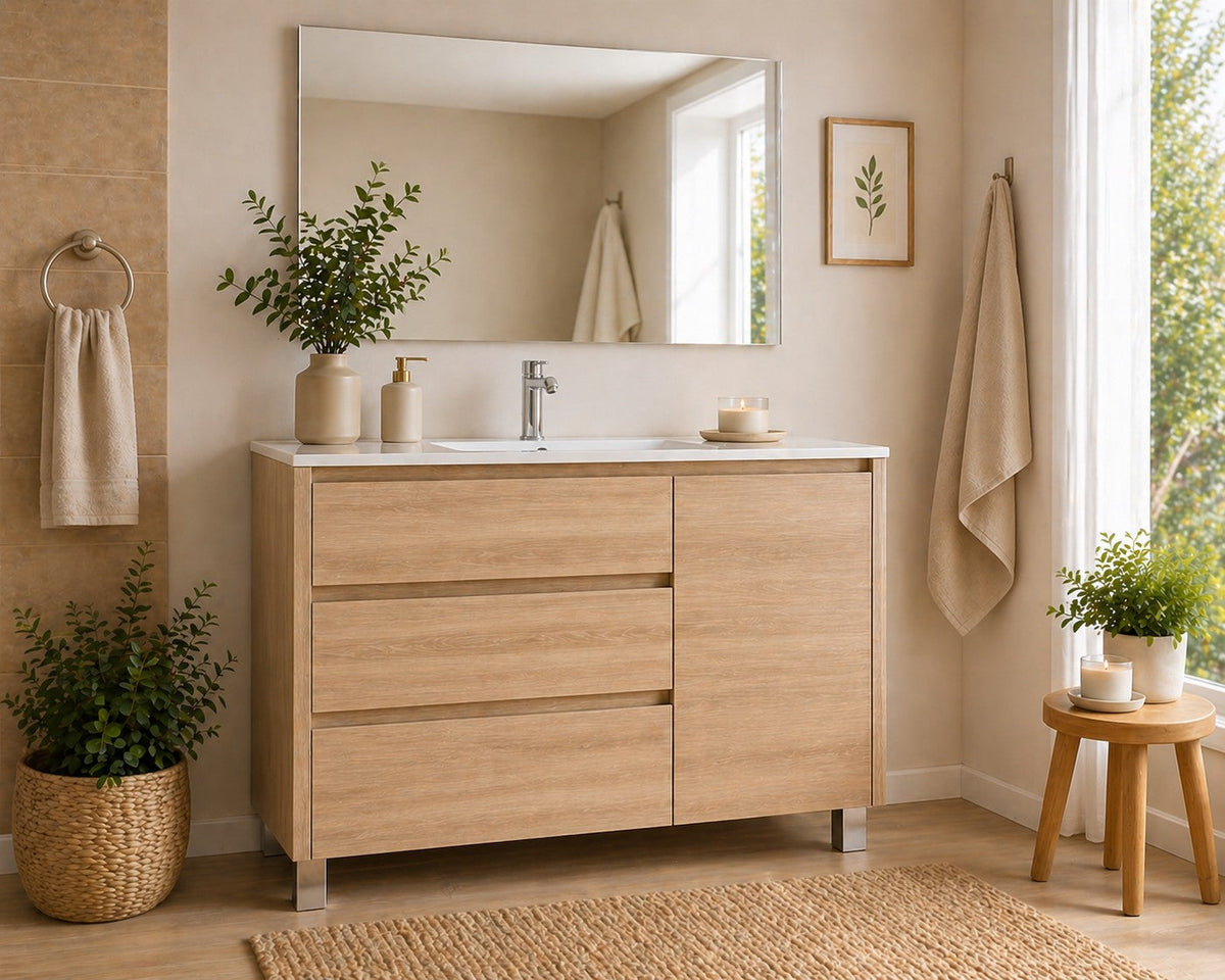 Meble łazienkowe VOLUM z umywalką
