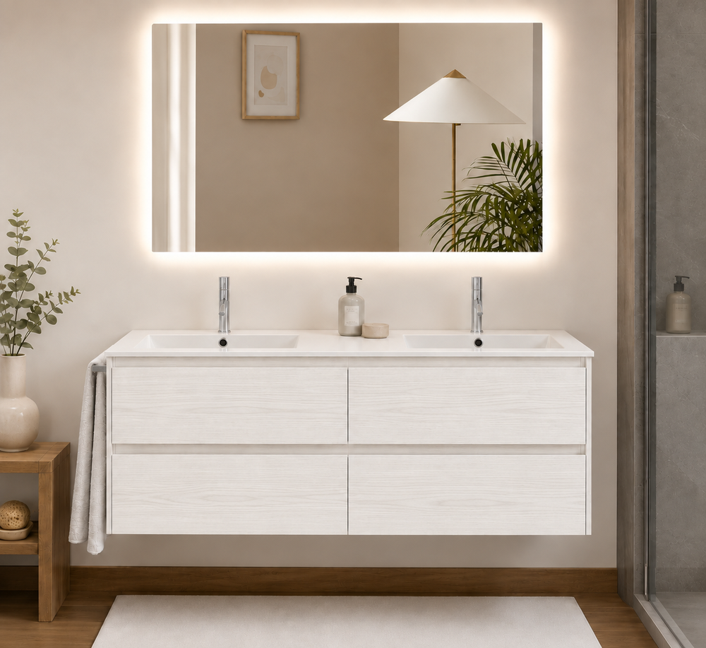 Mebel łazienkowy IBIZA QUATTRO   · Biel nordycka